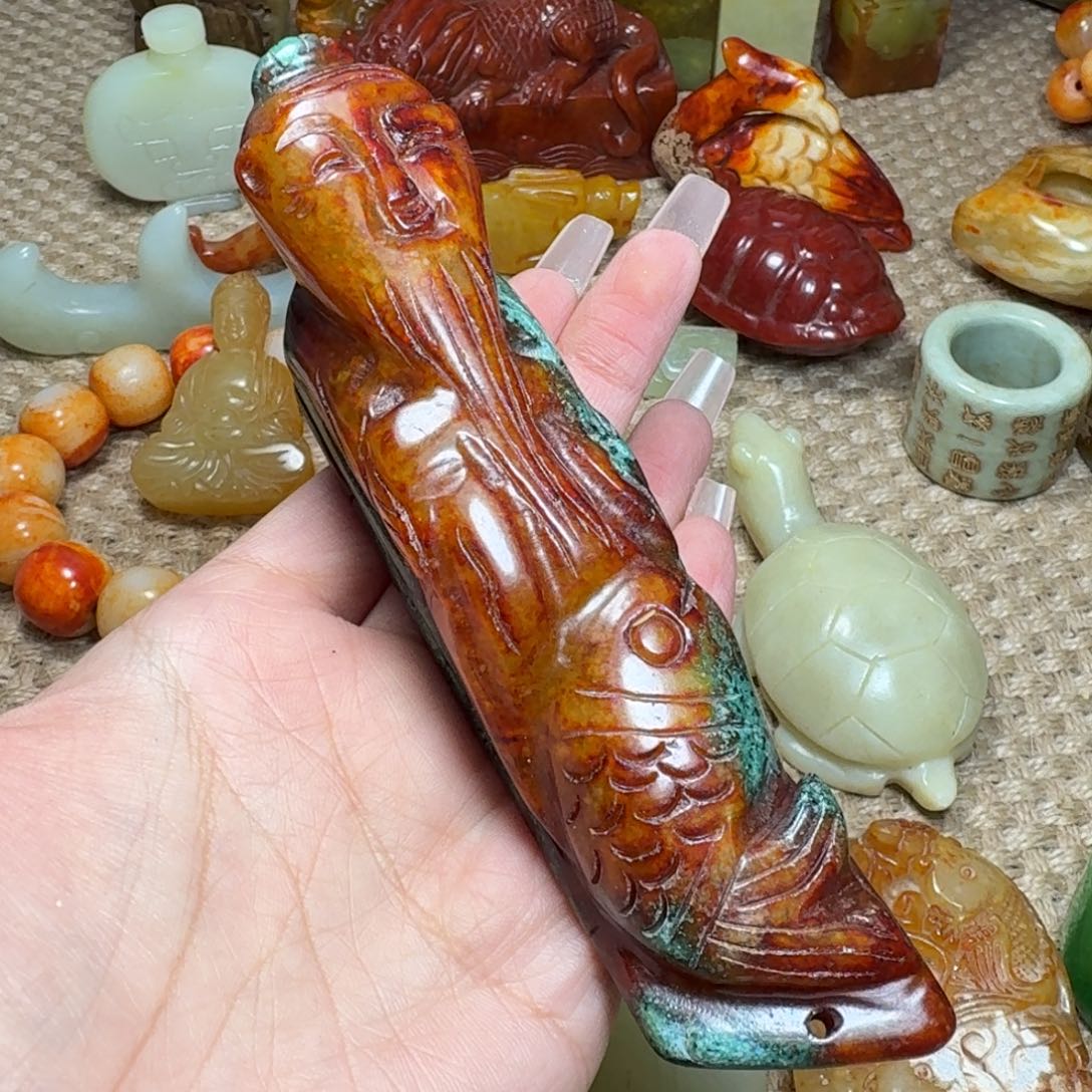 白玉菩提吊坠挂件