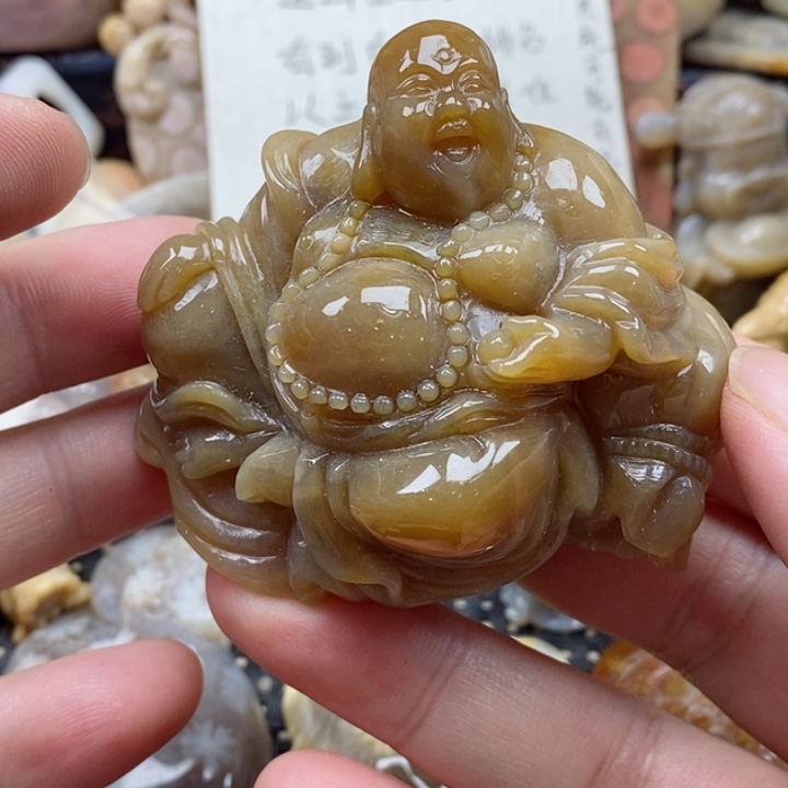 石英质玉颈饰未镶嵌