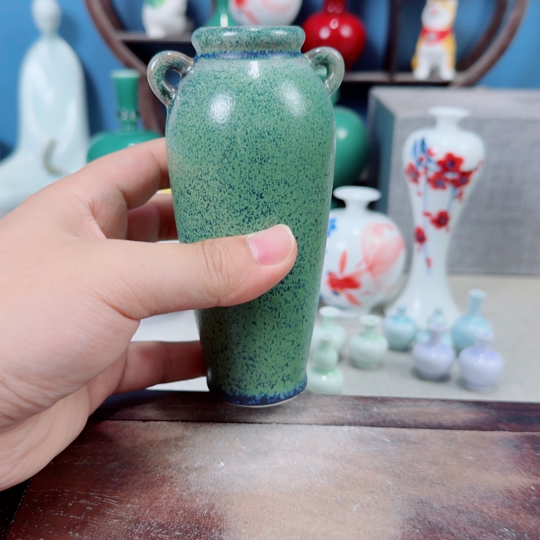 陶瓷手工小花器摆件