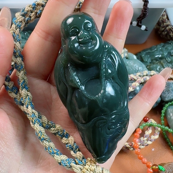 和田玉把件未镶嵌