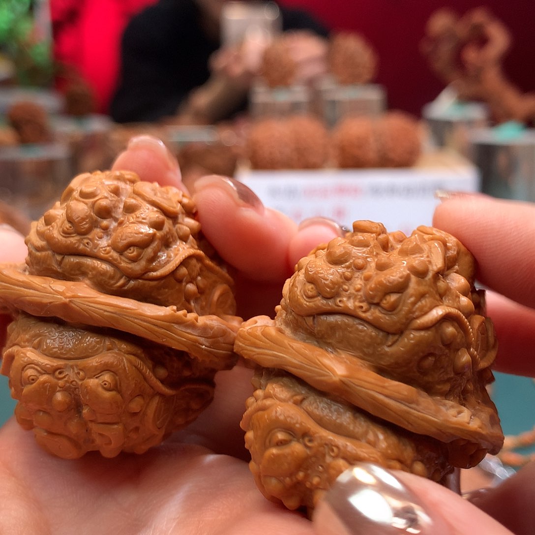 文玩核桃把件———————