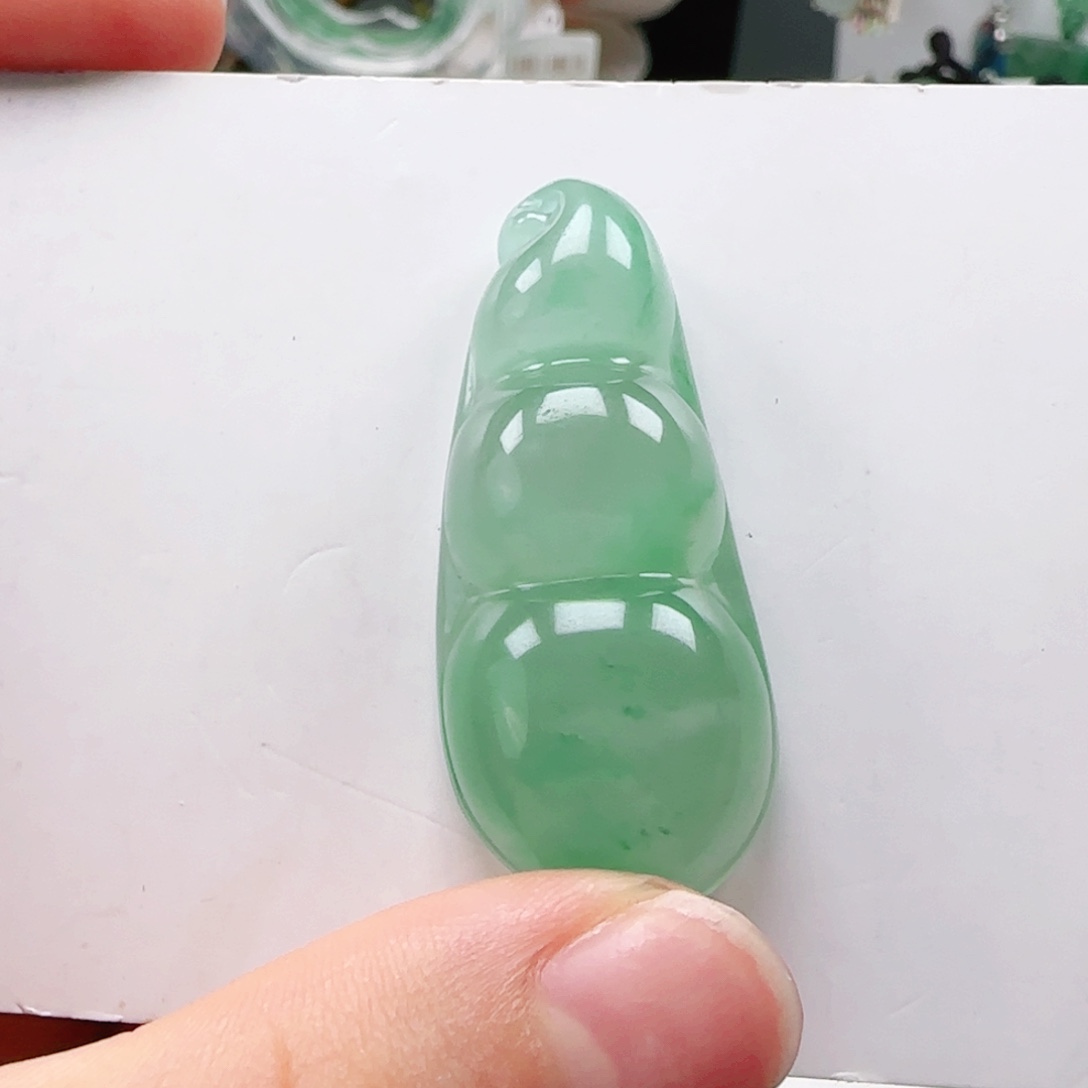 吊坠(赠链)未镶嵌石英质玉