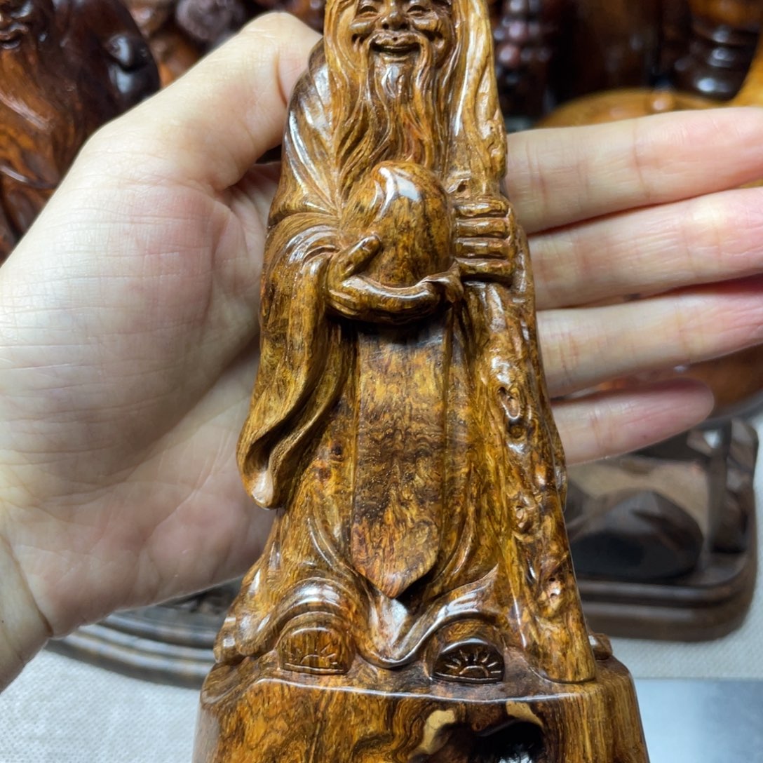 自***～黄花梨/降香黄檀手把件