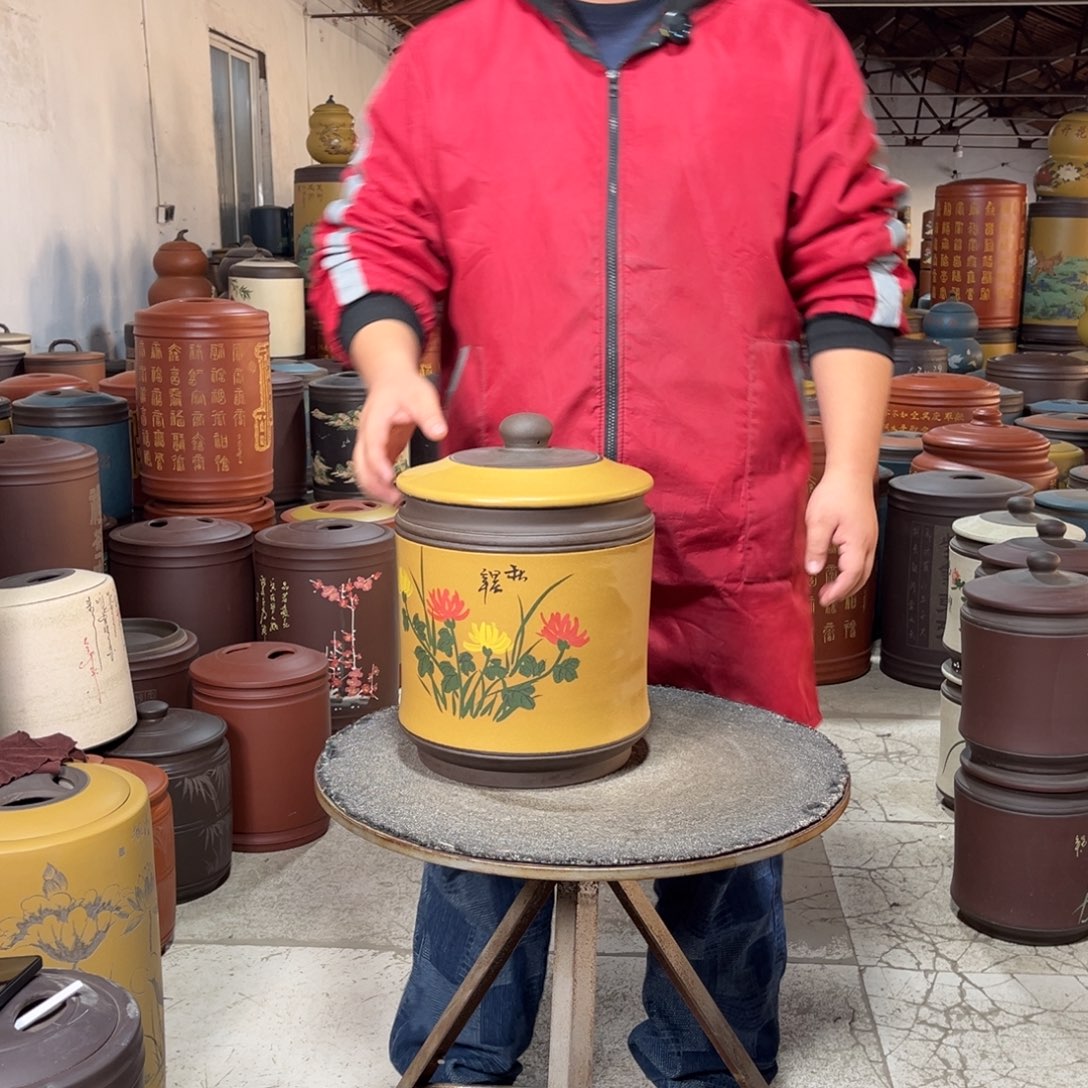 紫砂茶叶罐茶叶罐