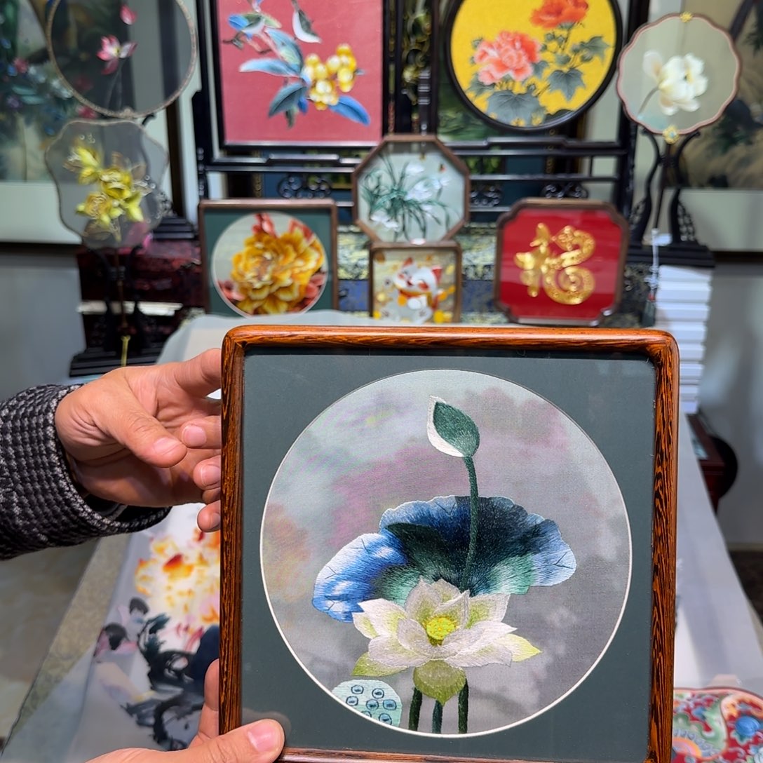 刺绣刺绣工艺精湛