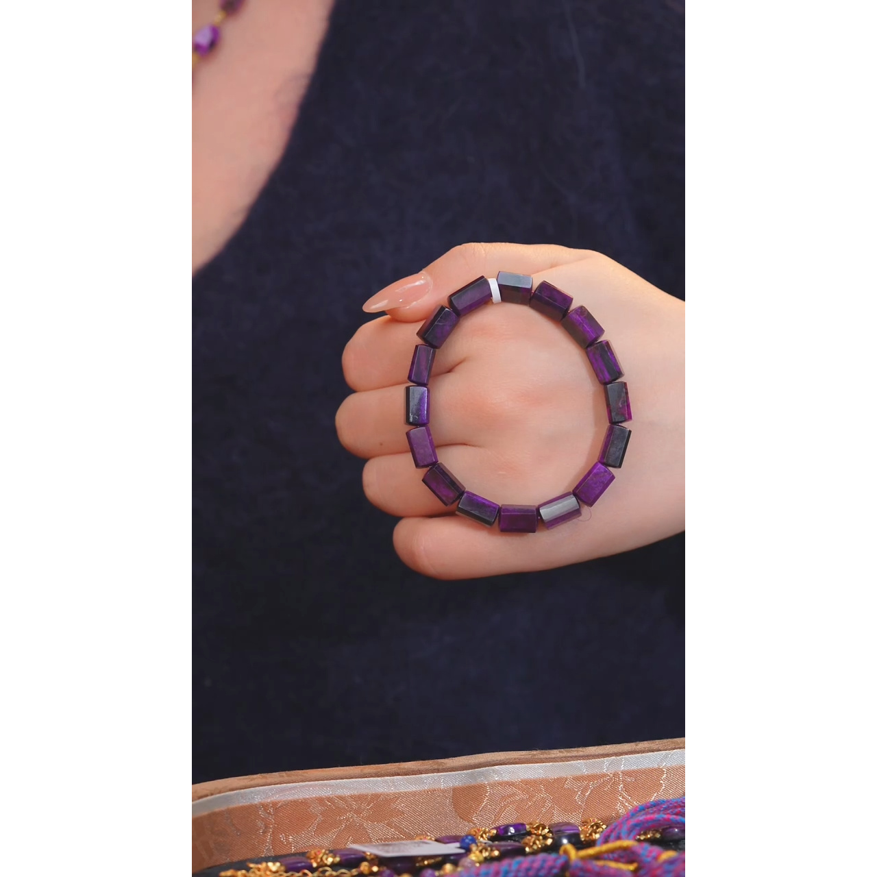 苏纪石（舒俱来）手串未镶嵌多样性发 卡6@@P0342