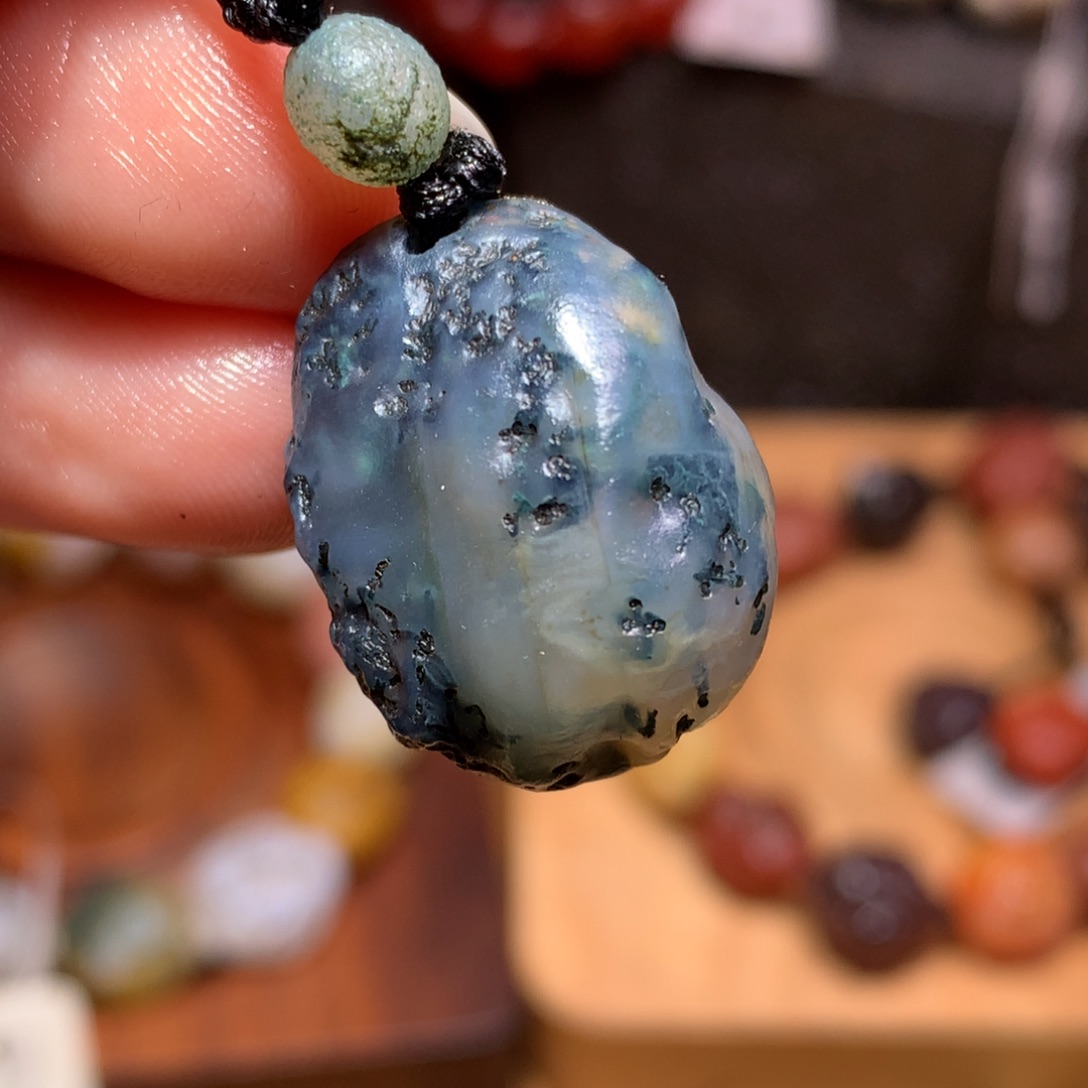 未镶嵌玛瑙/玉髓珠宝半成品