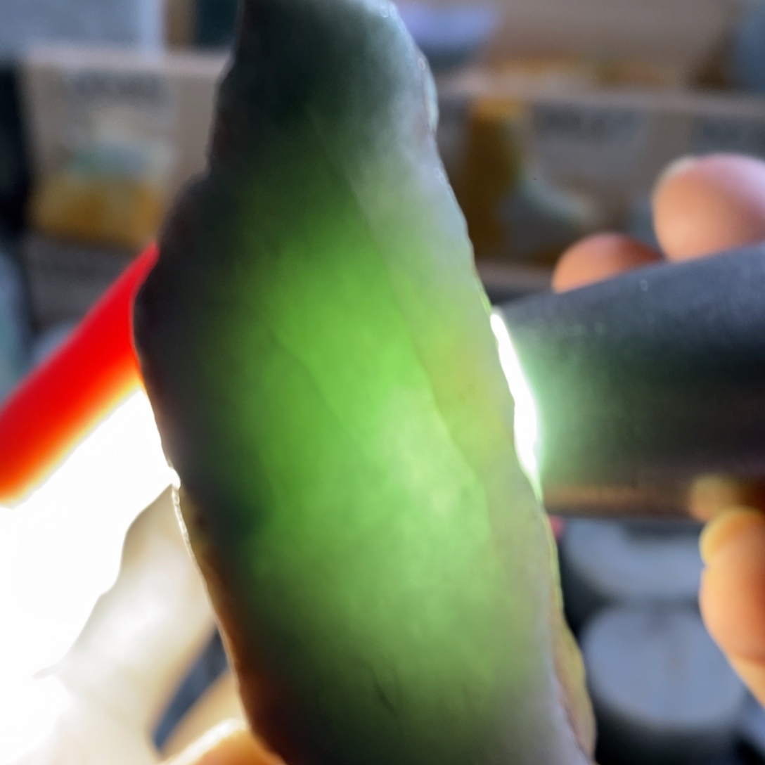 颈饰未镶嵌翡翠天然翡翠