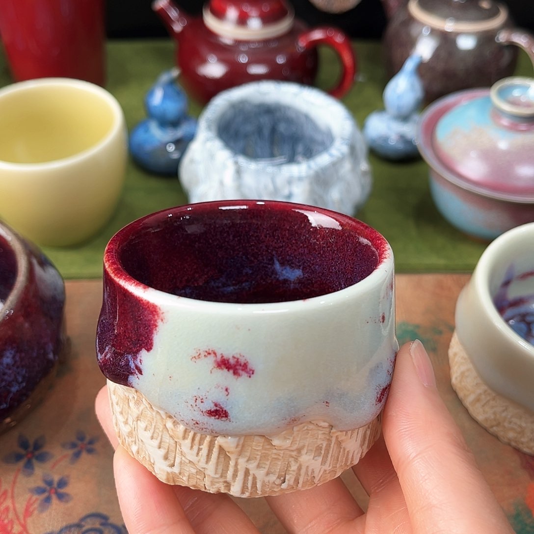 五大名窑钧瓷茶具乐**水