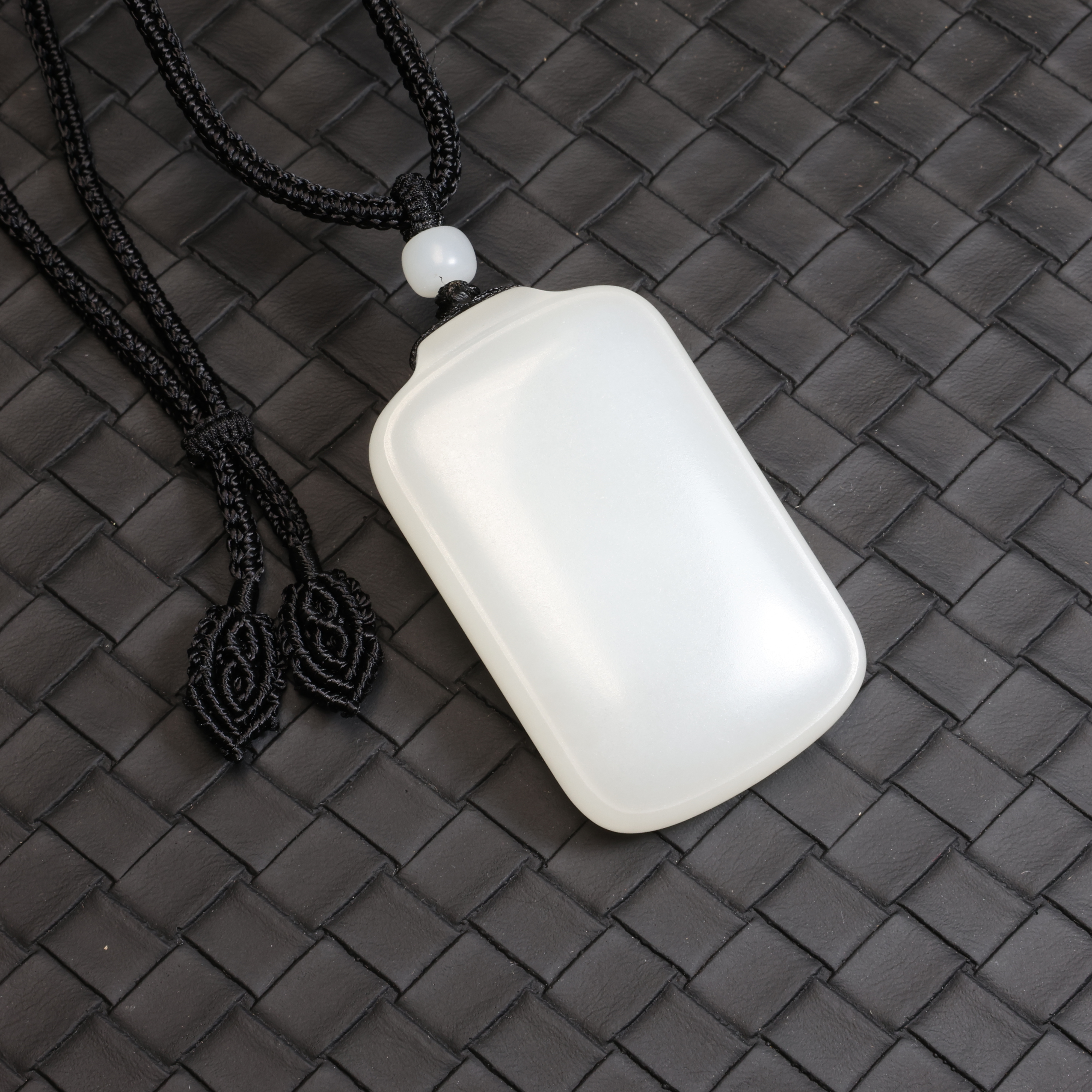 【华山论鉴甄选】JYHG0107白玉无事牌30*50*12mm