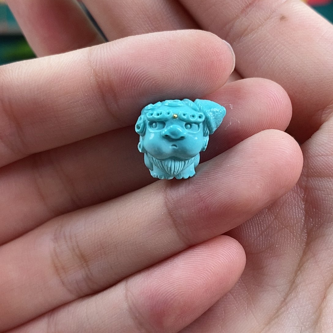 绿松石珠宝奇石未镶嵌