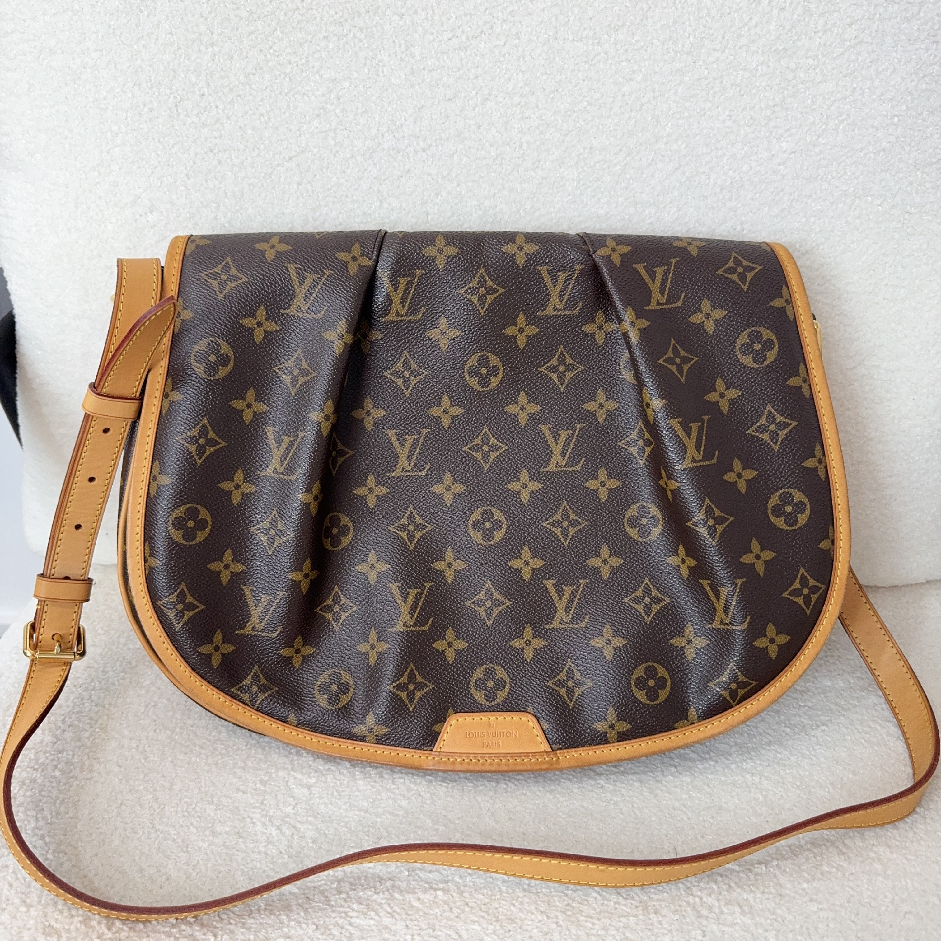 95新 LouisVuitton/路易威登 JM/老花单肩马鞍包/编码编码2141