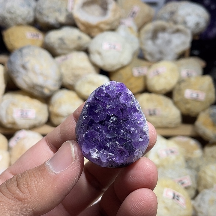 水晶未镶嵌珠宝半成品