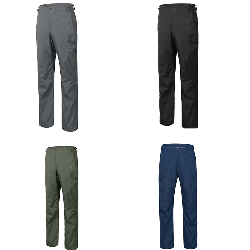 美单春夏户外男士日常通勤登山速干透气防风防水耐磨冲锋裤雨裤