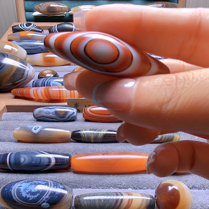 玛瑙/玉髓未镶嵌吊坠(不含链)