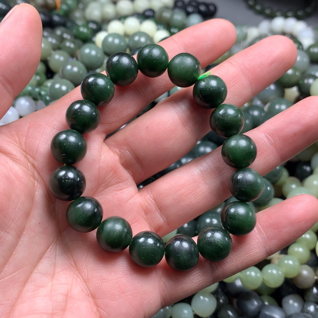 和田玉手链未镶嵌