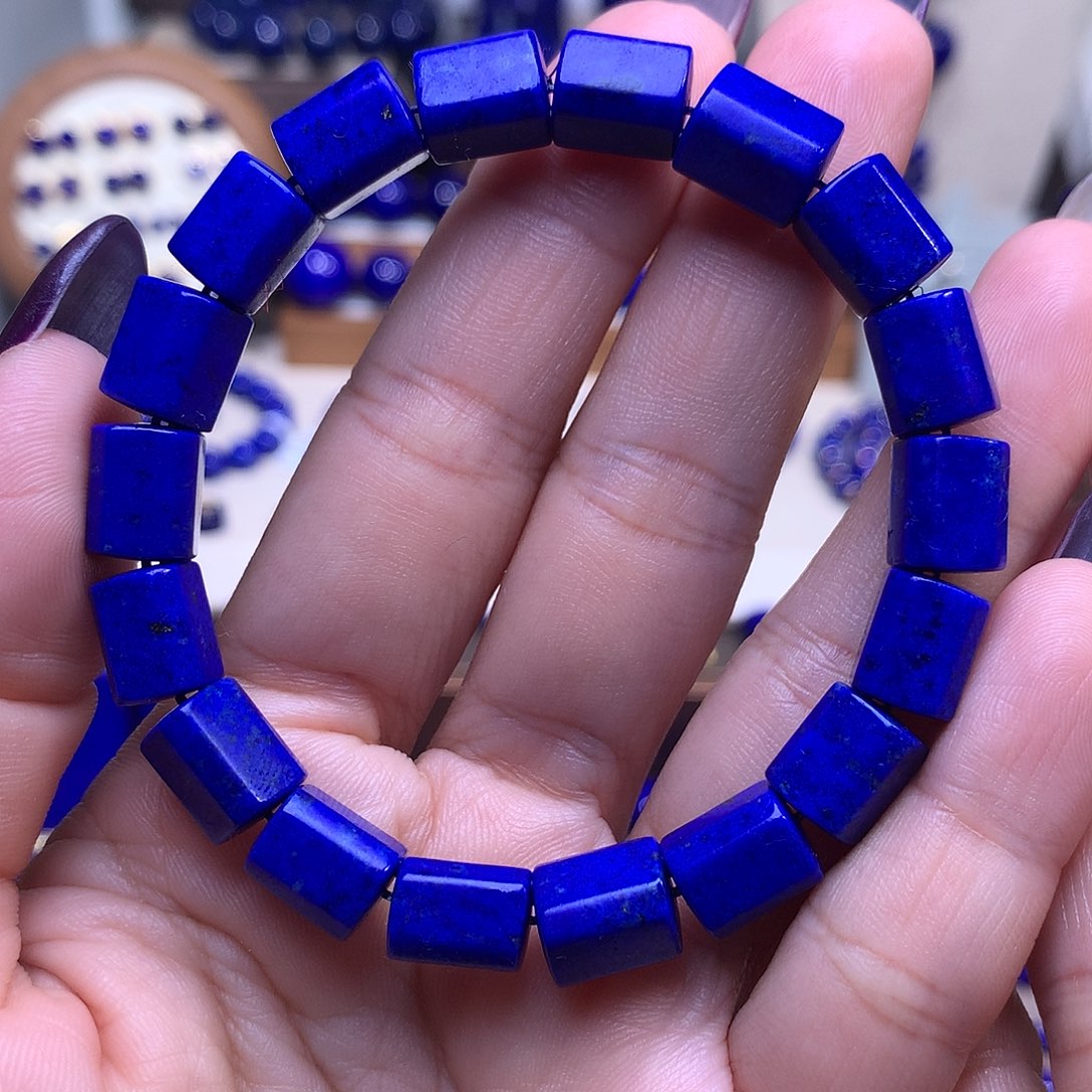 青金石未镶嵌8m克莱因蓝随型