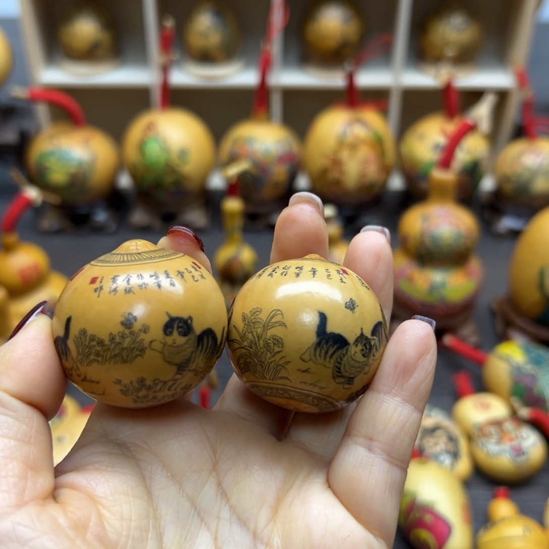 木*️****针刺微雕耄耋富贵