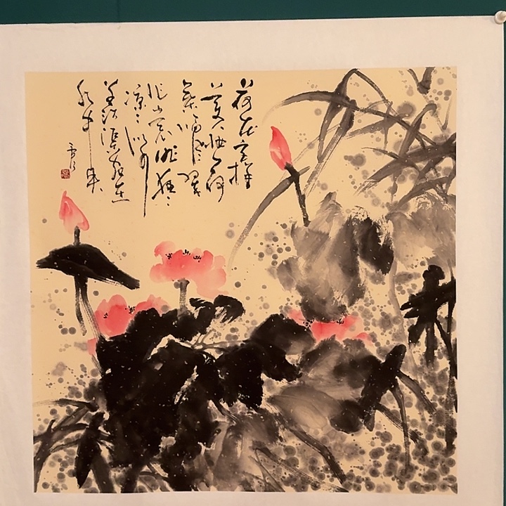 国画雷公老师画作