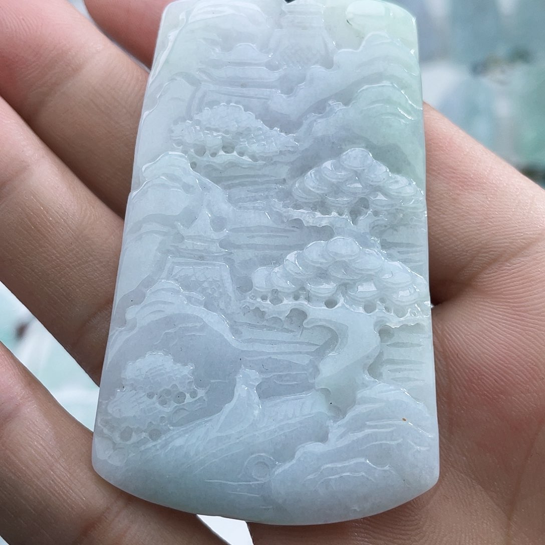颈饰未镶嵌翡翠翡翠