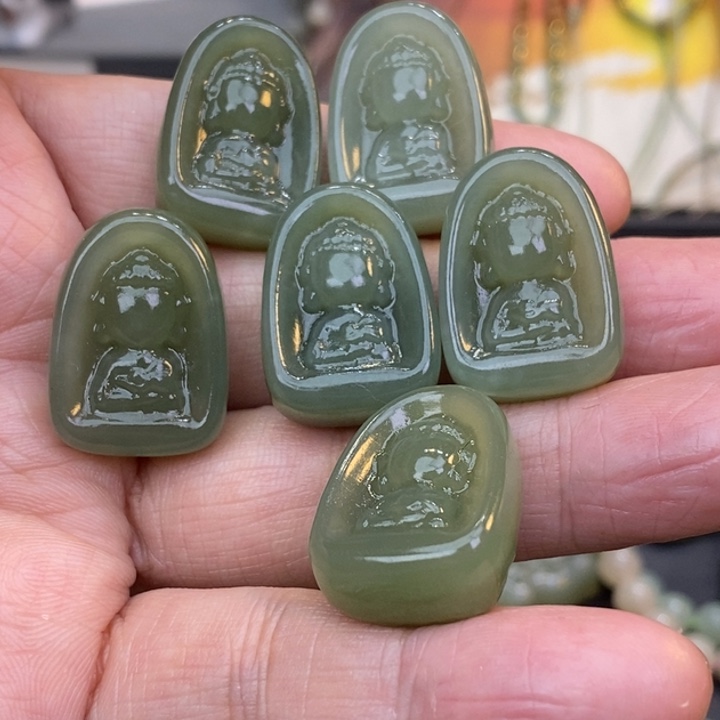 和田玉未镶嵌颈饰多样性发货一个