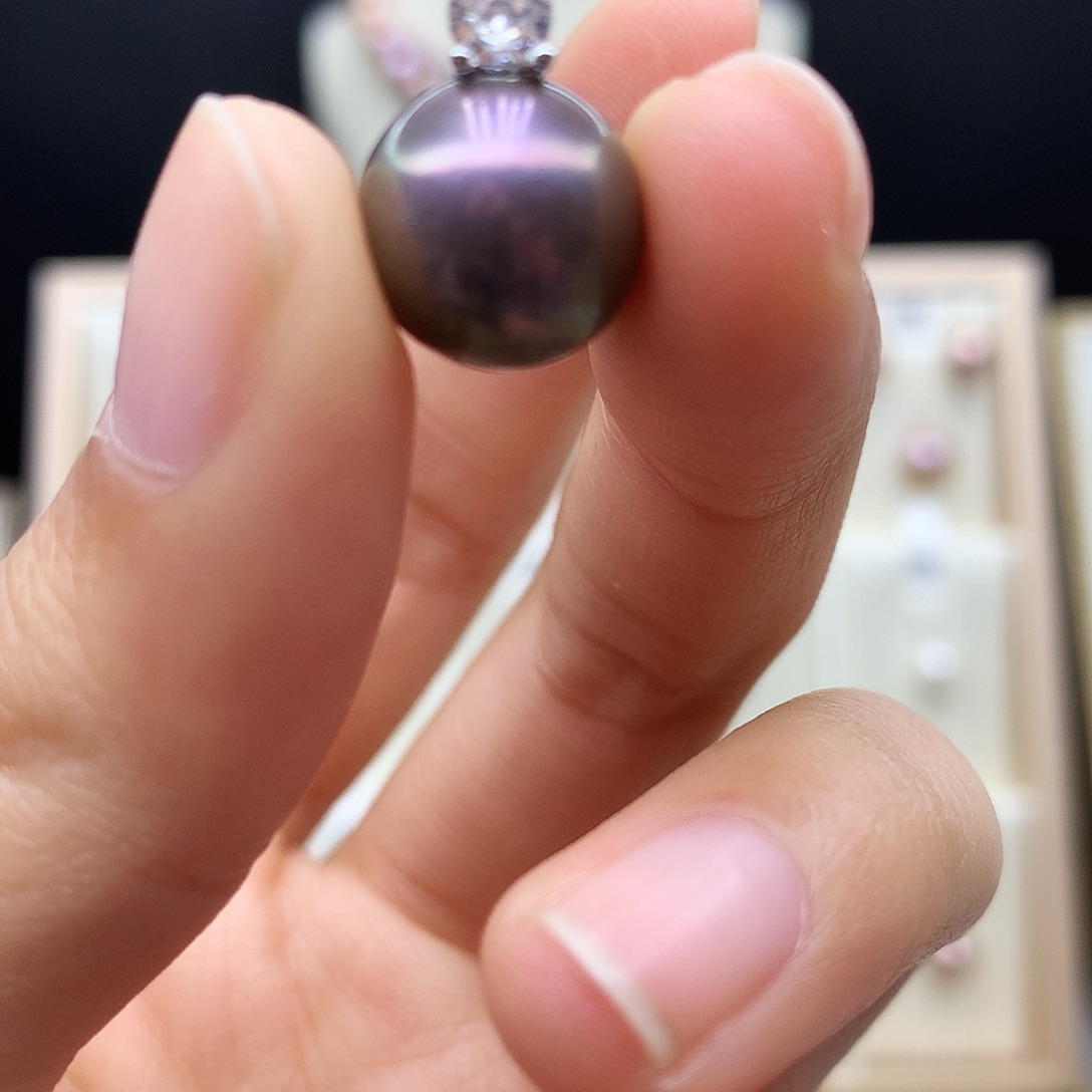 颈饰淡水珍珠合金