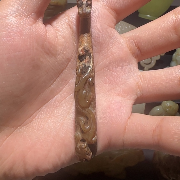 蔡***未镶嵌和田玉（糖玉）挂件