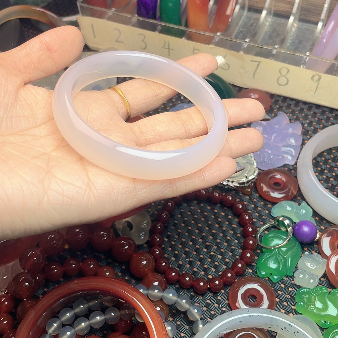 玛瑙/玉髓合金手镯