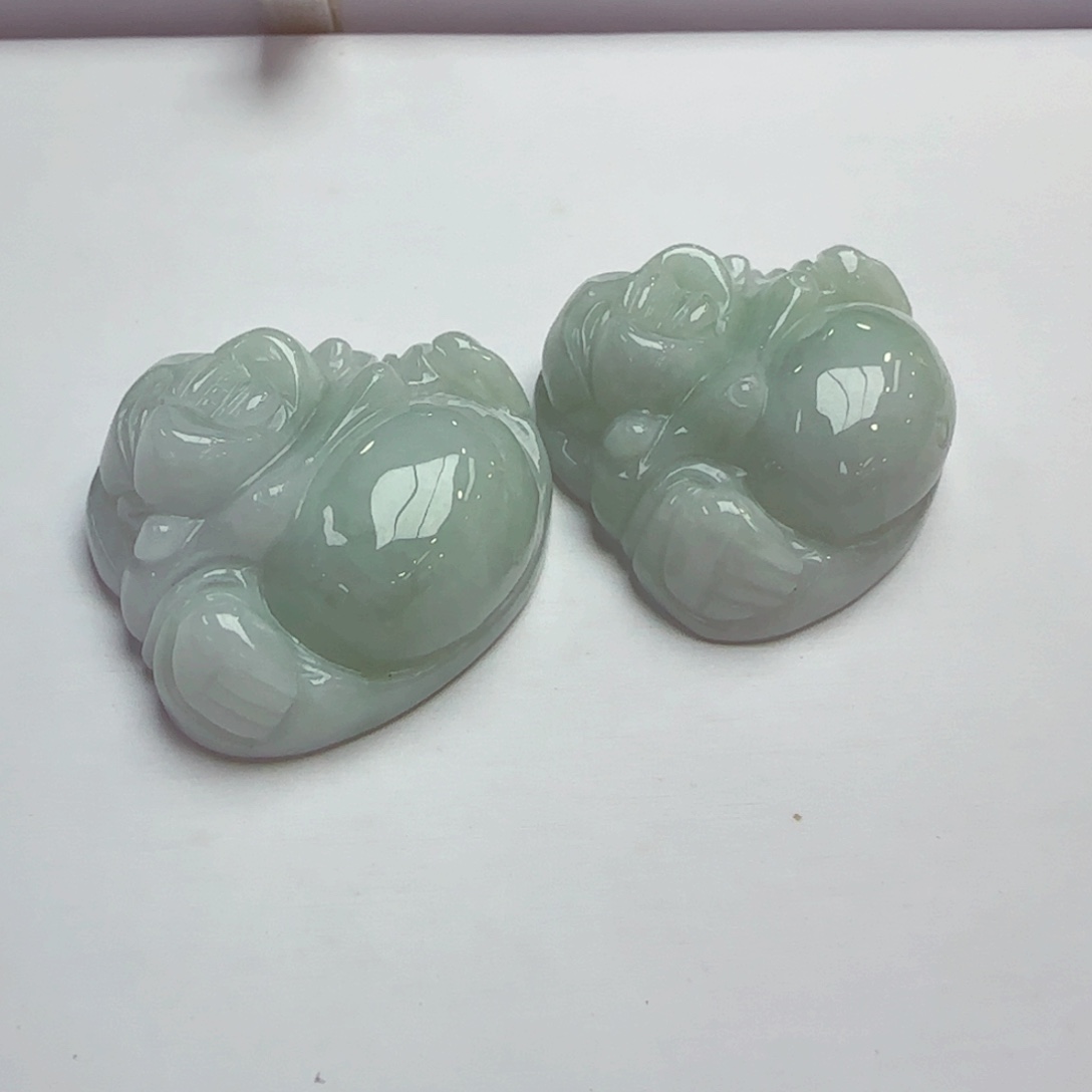 颈饰未镶嵌翡翠佛
