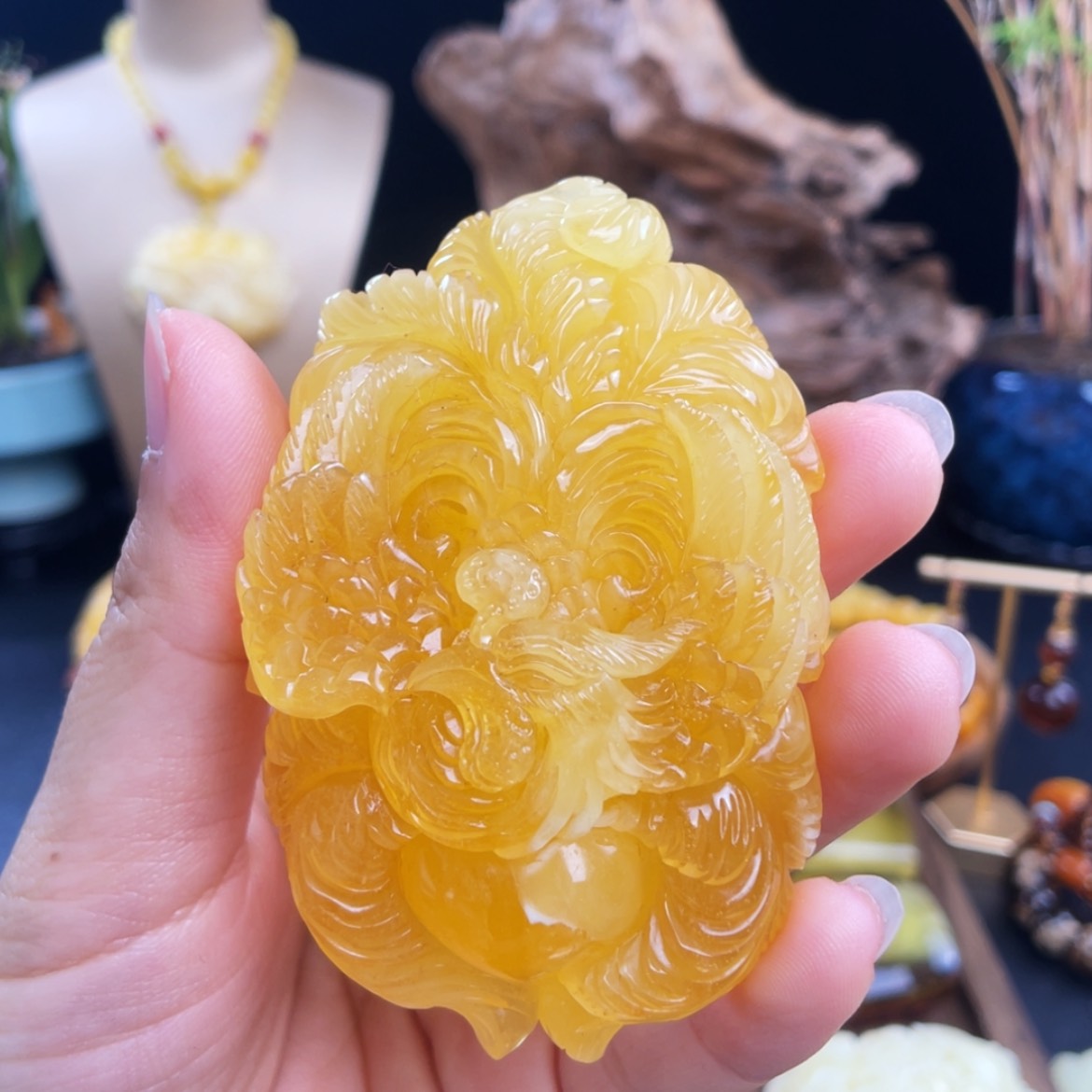 【闪购商品】琥珀珠宝奇石未镶嵌