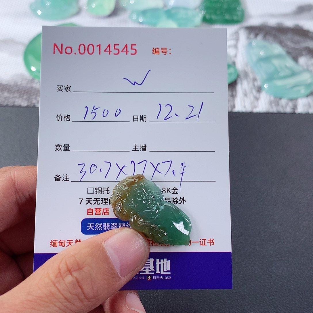 【闪购商品】颈饰未镶嵌翡翠w***a
