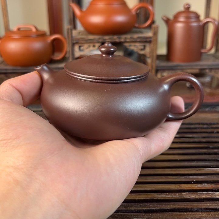 茶壶紫砂原矿紫砂手工制作