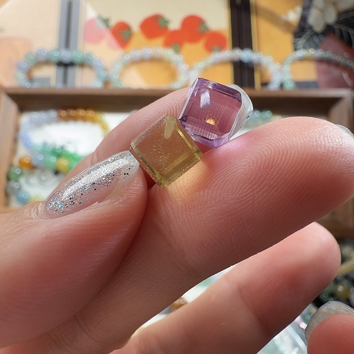 紫晶未镶嵌珠宝半成品