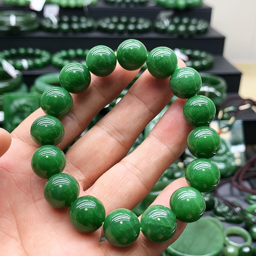 【闪购商品】和田玉（碧玉）手链未镶嵌