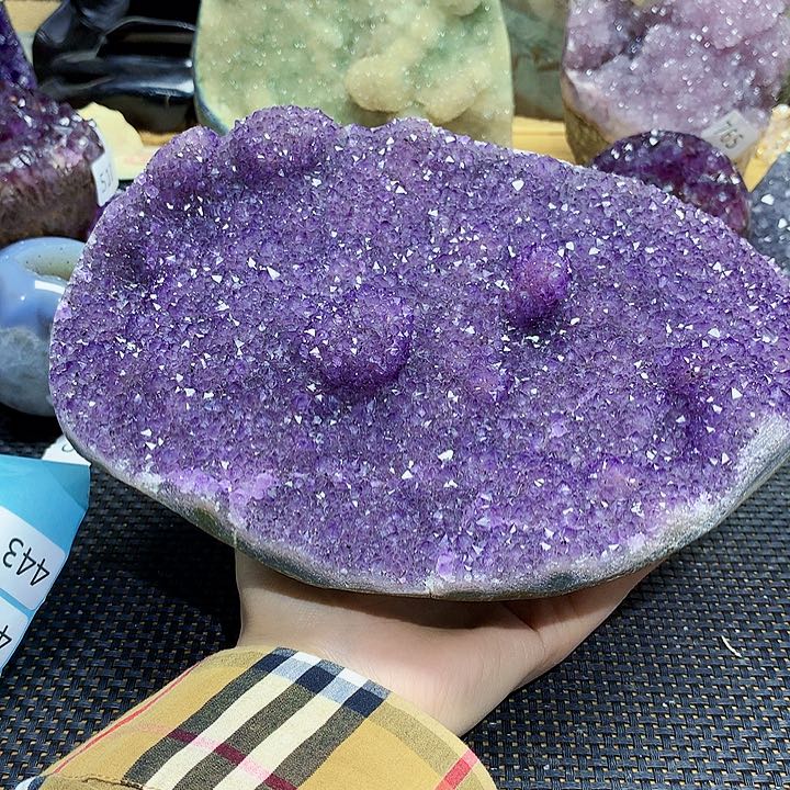 未镶嵌紫晶大型摆件（非配饰）