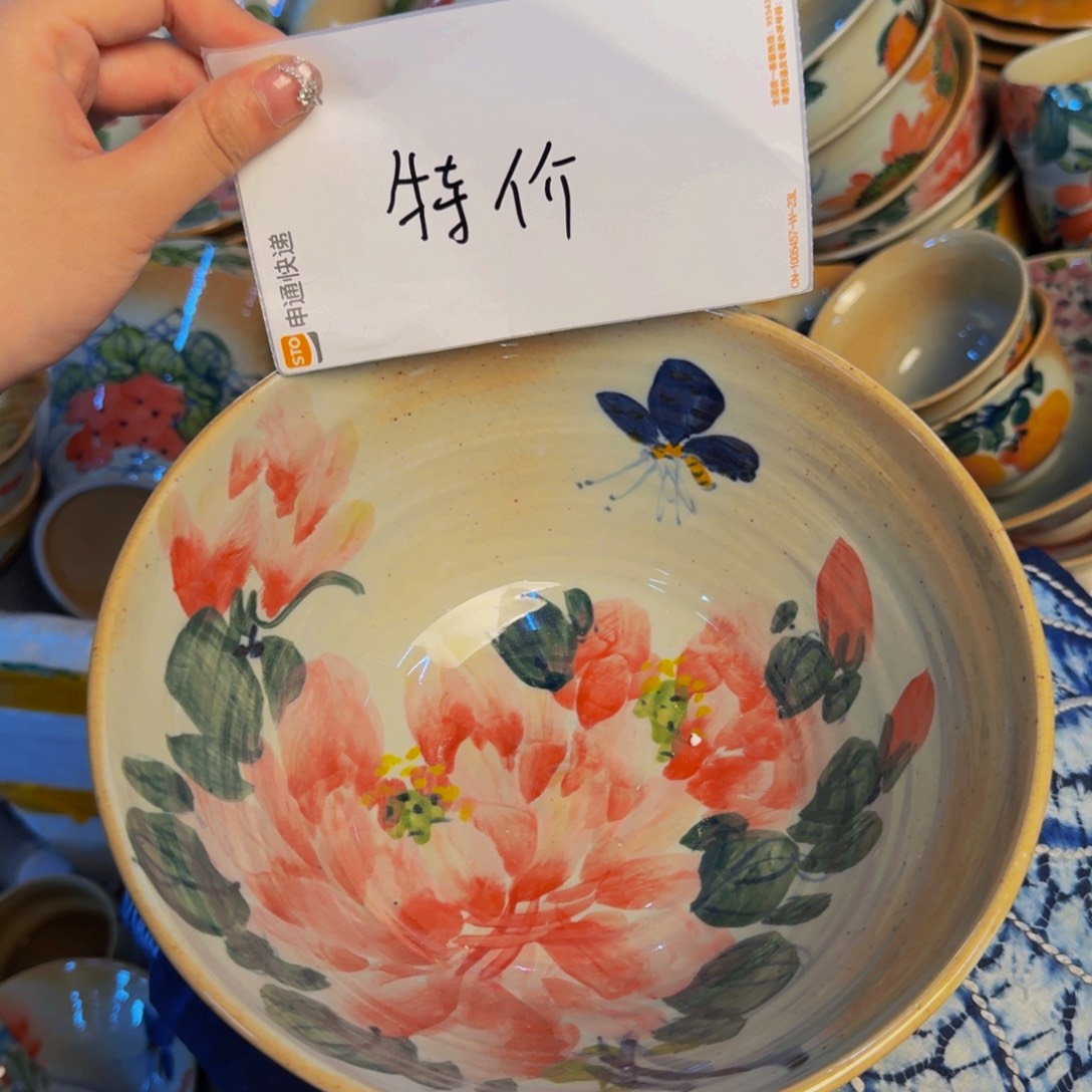 瓷片景德镇陶瓷手工手绘