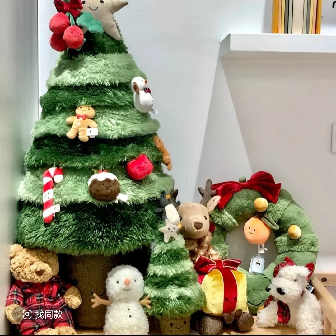 圣诞节礼物圣诞礼物的新款毛绒玩
