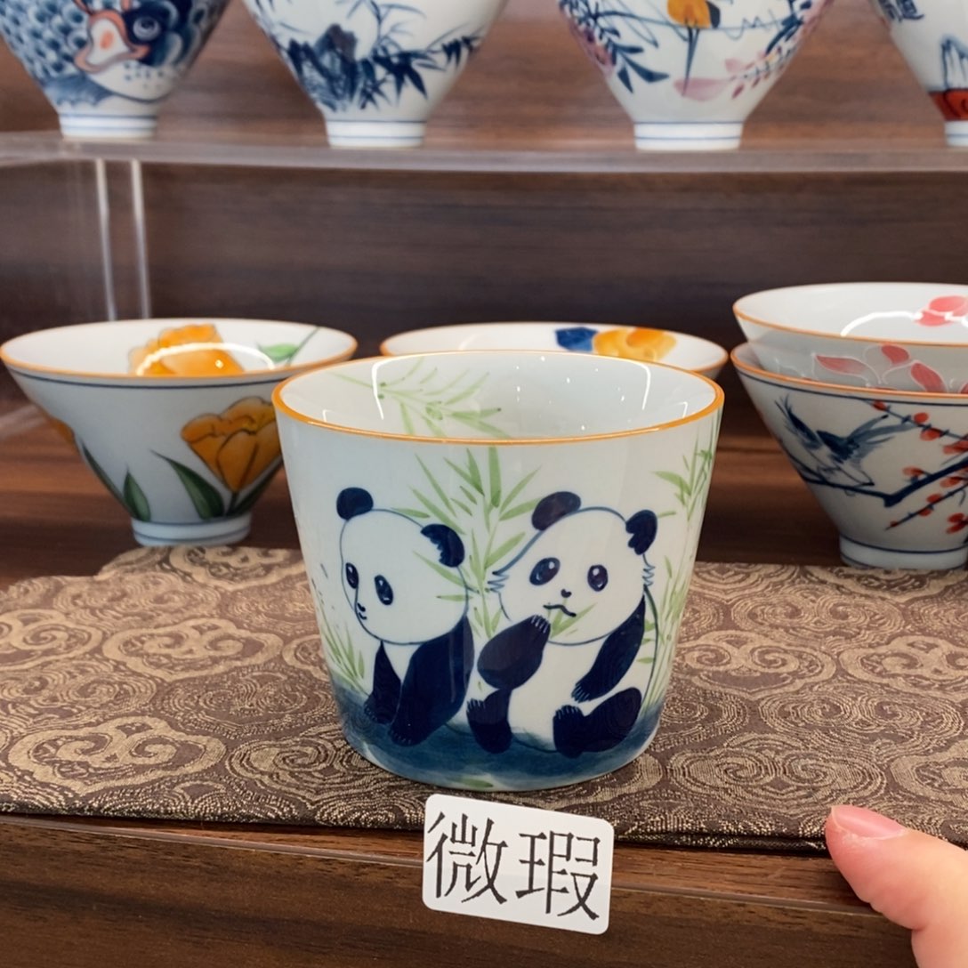 釉下彩手工绘制手工绘制