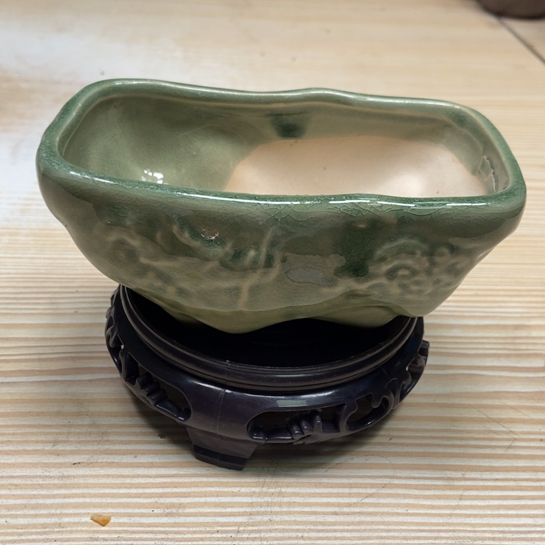 瓷片陶瓷花盆陶瓷艺术