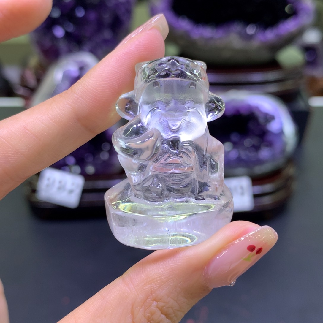 水晶摆件未镶嵌水晶