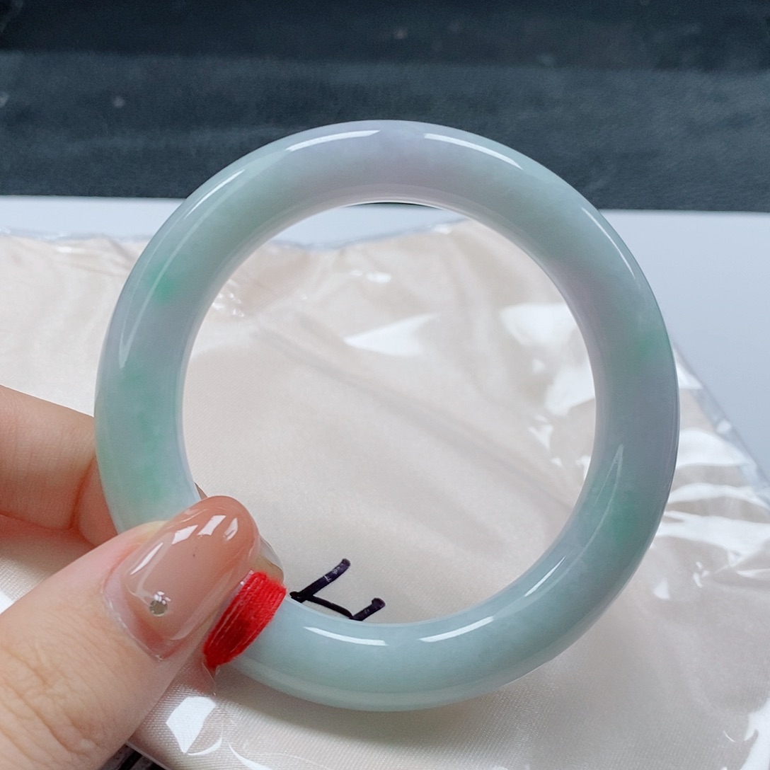 【闪购商品】未镶嵌手镯（圆镯）翡翠445号