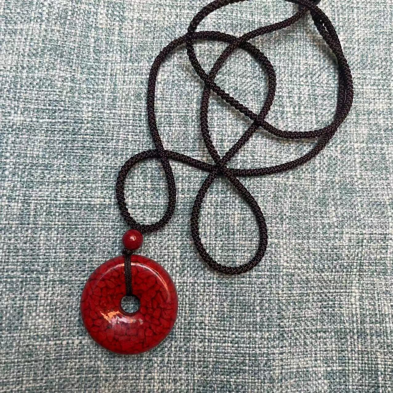 含辰砂工艺品朱砂吊坠瑶轩堂精选高端SC185