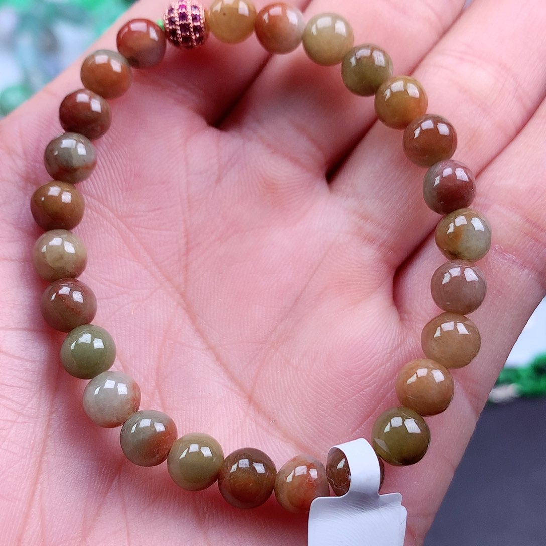 未镶嵌手链翡翠手串