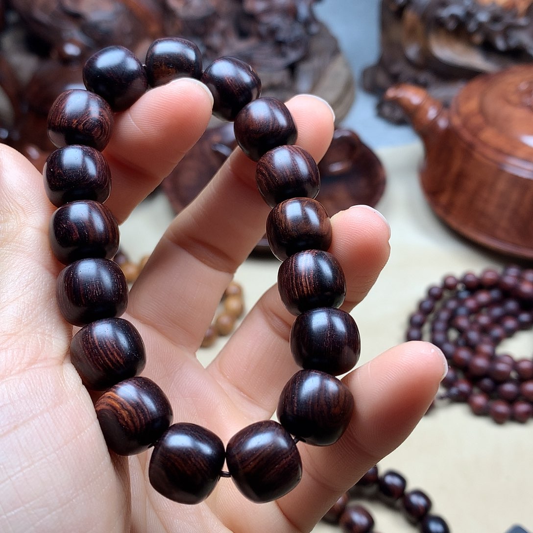 黄花梨/降香黄檀手串/手链墨*手串