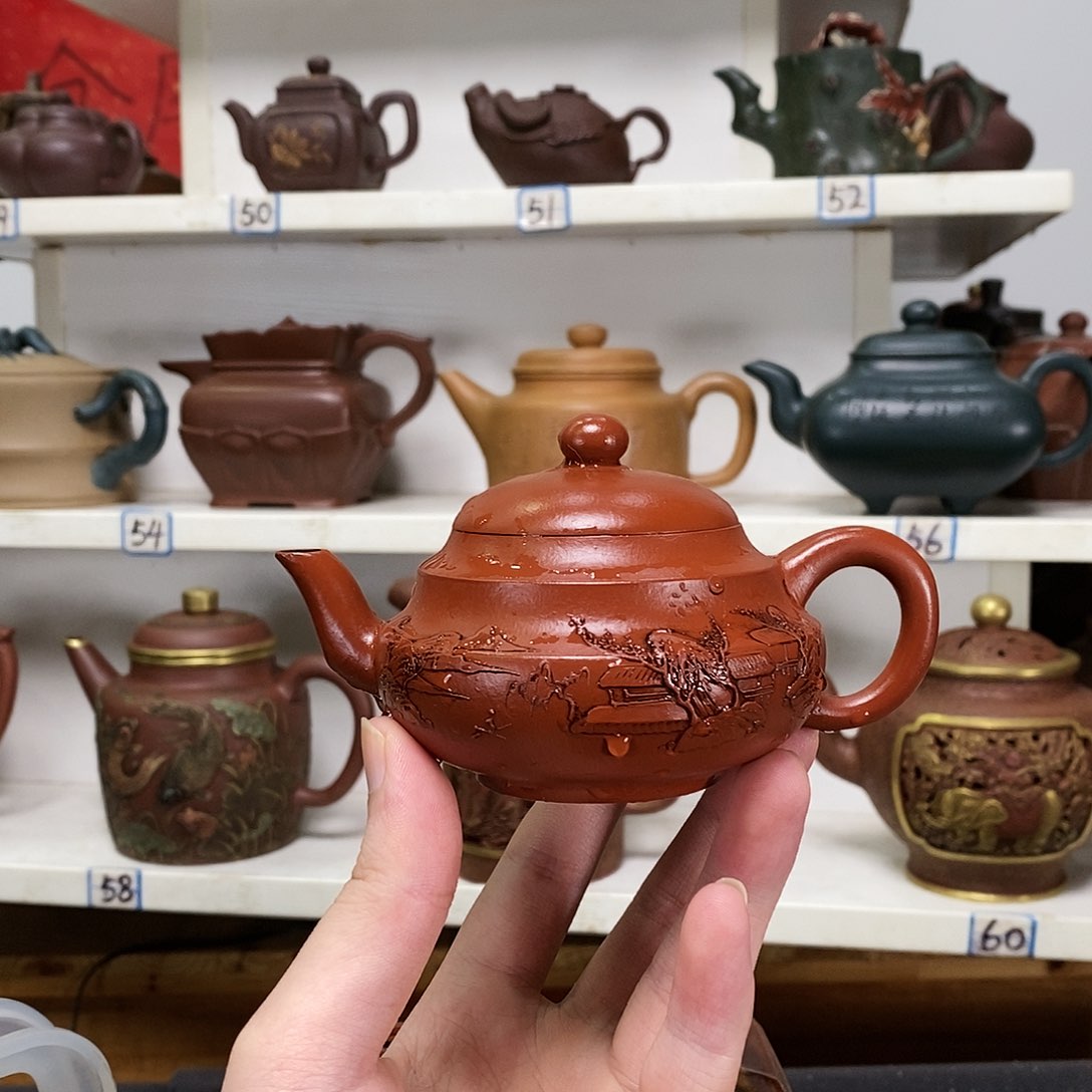 紫砂茶壶全手工制作