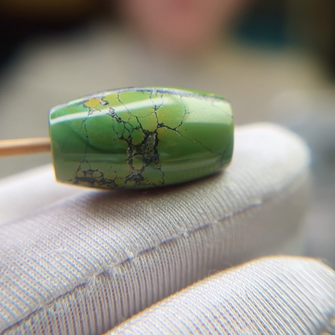 绿松石珠宝奇石未镶嵌12.2x20.9