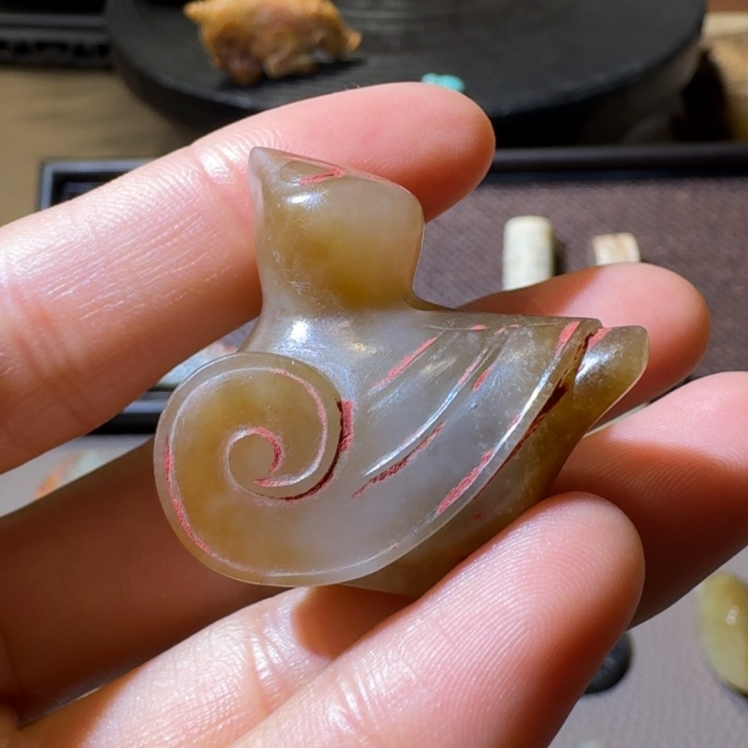 和田玉挂件未镶嵌遵**道