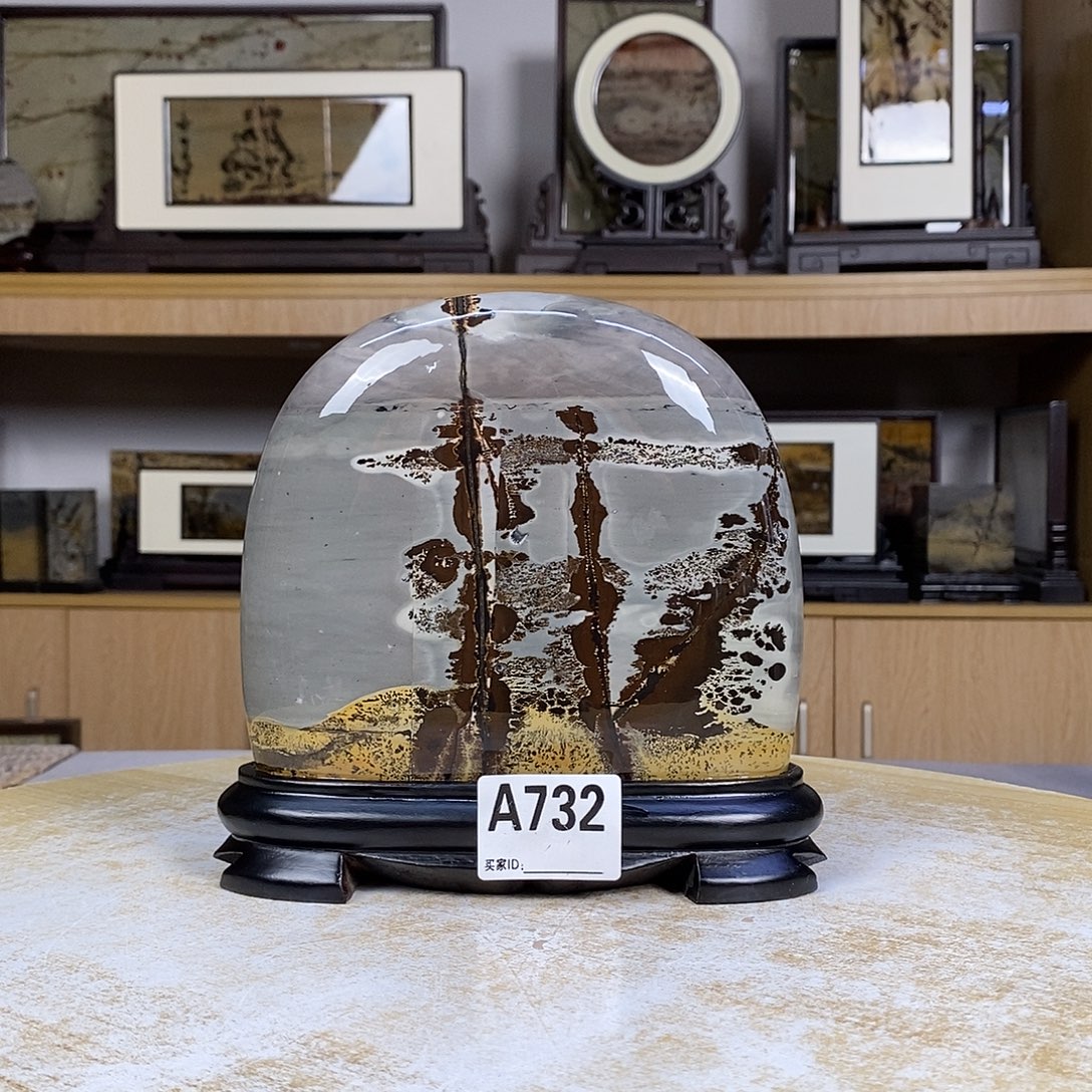 昌化石印石广西国画石摆件