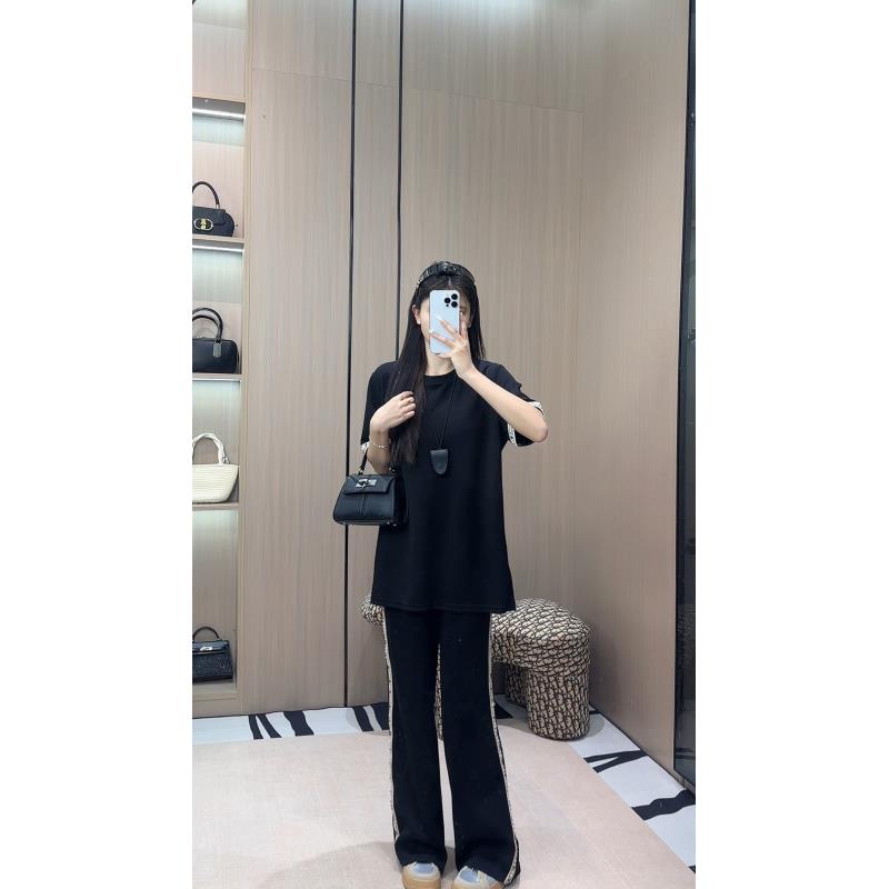 【允儿严选】2025夏季时尚气质显瘦百搭重工手工编织刺绣套装