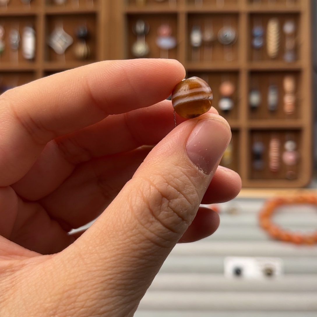 玛瑙/玉髓未镶嵌吊坠(不含链)10.9